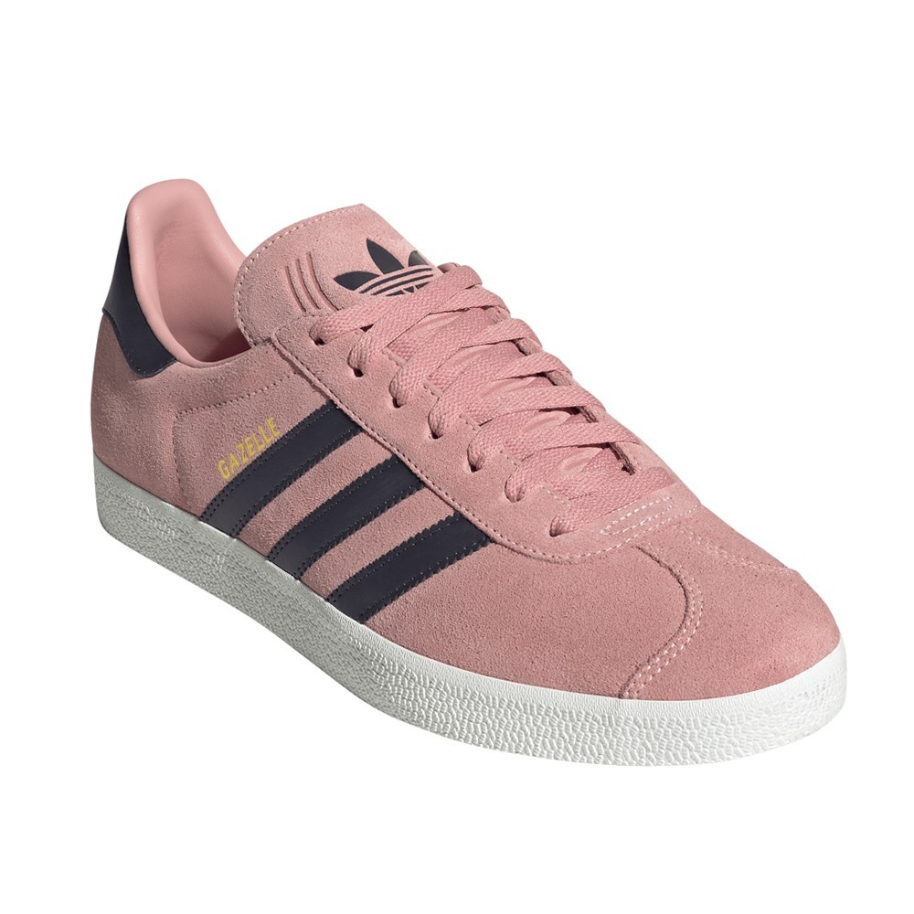 Adidas Gazelle Athletic Sneakers Shoes Pink Black White JH5388 Men's Size 11.5 - Picture 2 of 5